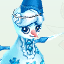 Playful Snow Doll