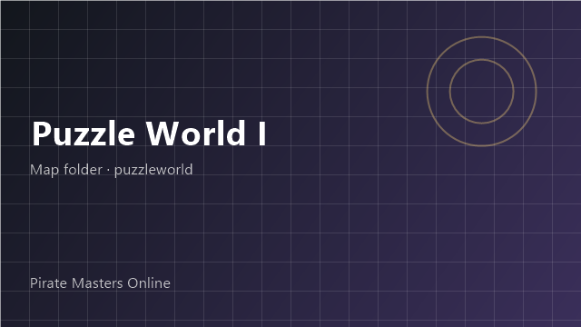 Puzzle World I map